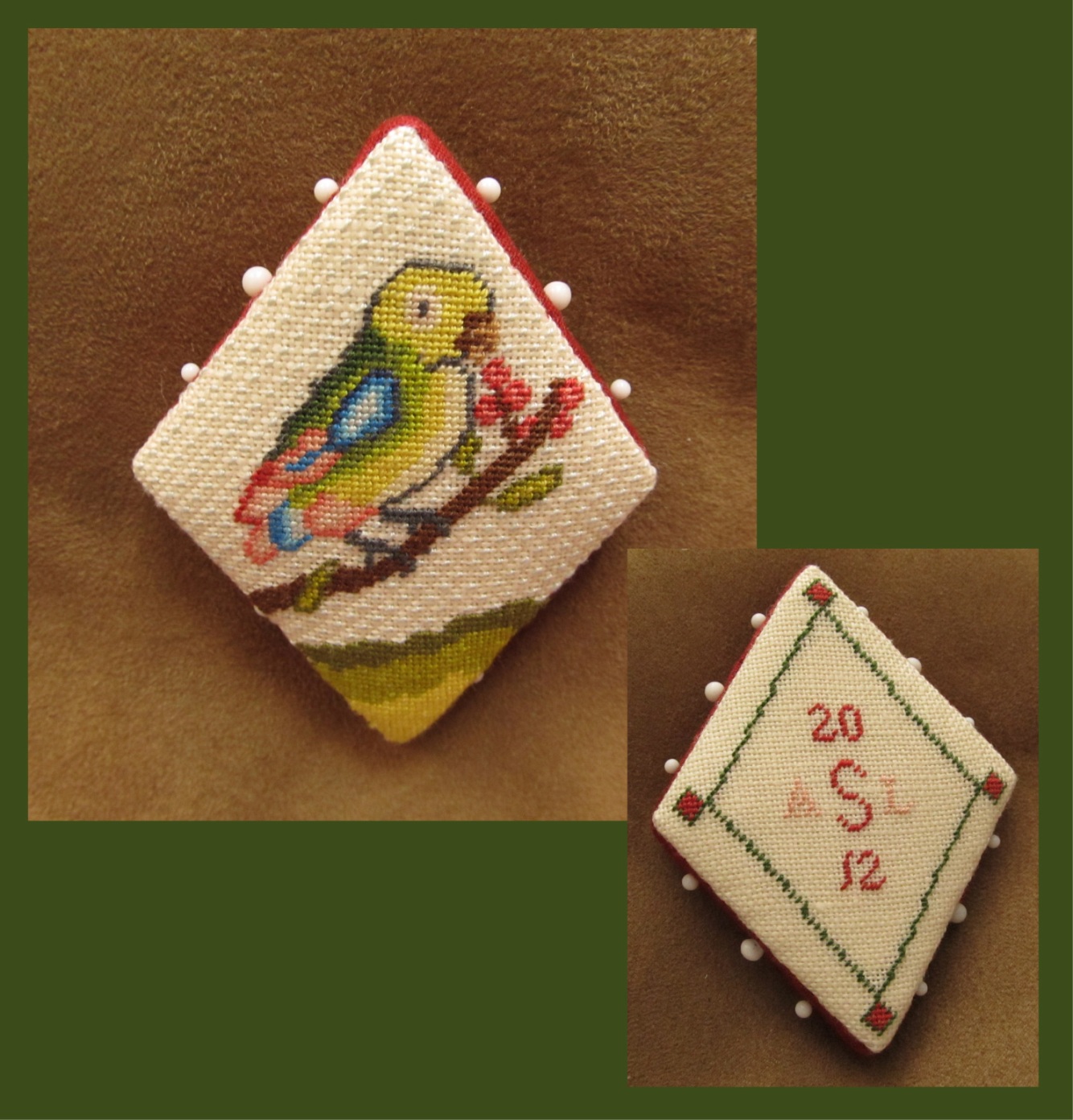 parrot pin keepe